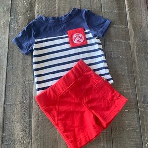 18m Shirt/Shorts Set